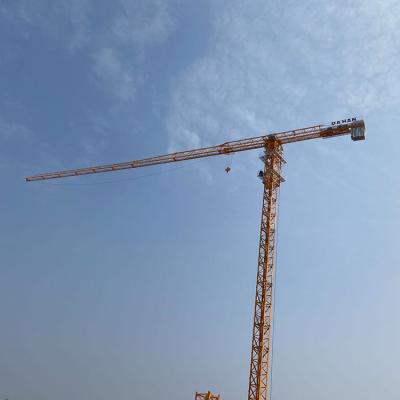 China Tower Crane Yellow Crane Tower Architecture Building China Manufacturer Flat-Top Tower Crane for sale