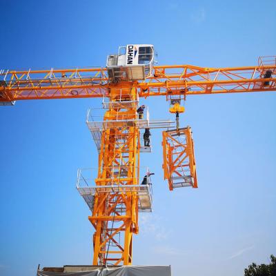 China Tower Crane Tower Crane Building 2 Fall And 4 Fall  Flat-Top Tower Crane for sale