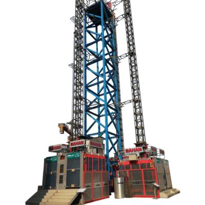 China Manufacturing Plant Material Hoist Electric Construction Hoist High-Quality Electric Hoist Construction Elevator for sale