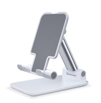 China Adjustable Portable Multi-Function Foldable Telescopic Tablet Cell Phone Mobile Phone Desk Stand Holder for sale