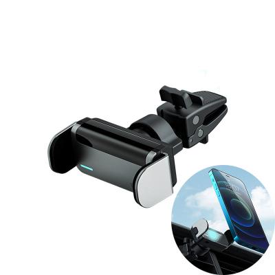 China Car Adjustable Electric Navigation Bracket Phone Mouth Air Lock Smart Car Phone Holder for sale