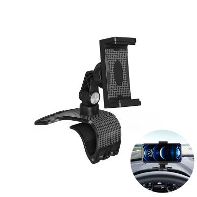 China Detachable Adjustable HUD Dashboard Car Phone Holder 360 Degree Rotation GPS Navigation Car Phone Holder for sale