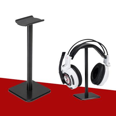 China Soft\comfortable\safety\flexible aluminum alloy earphone frame non-slip stable disassembly portable earphone desktop stand for sale