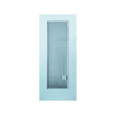 China Decoration swing door with internal roller blind glass for sale