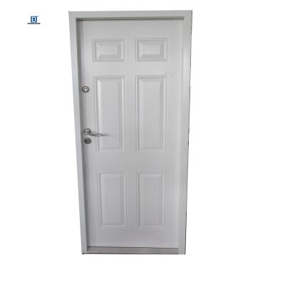 China White Fangda Point Multi Point Security Entry Lock Modern High Quality Primed Residential Door for sale