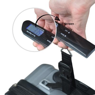 China 50KG Capacity Portable Personal Electric Baggage Household Baggage Plug Scale for sale