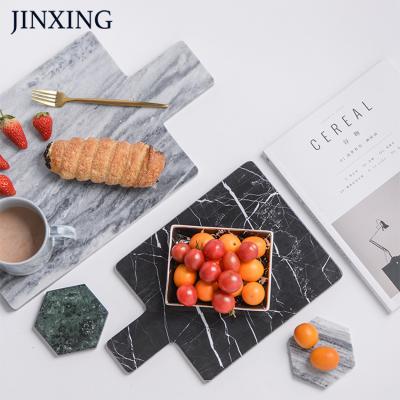 China Sustainable Professional Factory Made Good Quality Marble Chopping Board Cutting Board Dinner Plates for sale