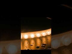 Recessed led wall washer light track light flexible water ripple