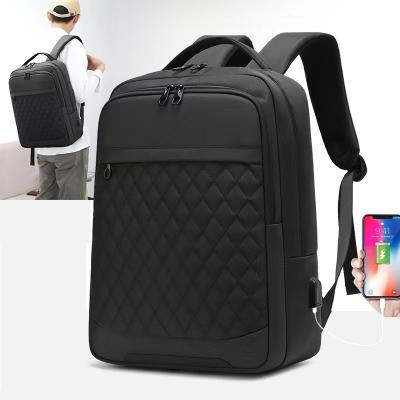 China With Custom Multifunctional USB Travel Backpack Smart Men Business Backpack Laptop Notebook Bag With USB Charging Port for sale