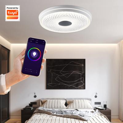 China Surface Mounted Indoor Led Ceiling Light Round Shape CE Modern Popular Cover Bright IRON ETL Slim Body Ceiling Lamp for sale