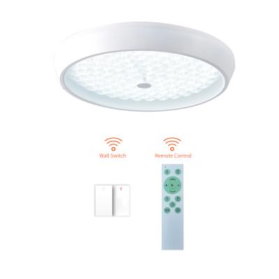 China Modern Design Surface Mounted Jellyfish Effect CCT Adjustable Circle Ceiling Led Light Panel for sale