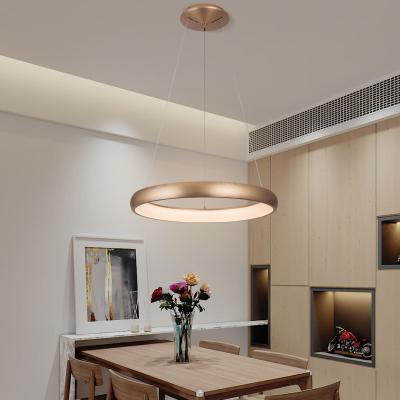 China Factory Price Nordic Modern Aluminum Remote Control Dimmable Pendant Light Ceiling Lighting Nordic Chandelier for sale