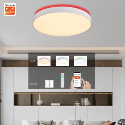 China Ultrathin Round Bedroom Light Modern Indoor Lighting Smart Ceiling Lamp Led for sale