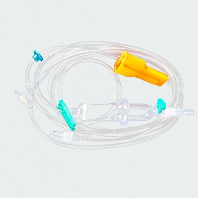 China Premium medical grade PVC IV administration set providing high safety and effectiveness for sale