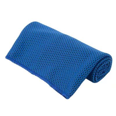 China Sustainable Customized Microfiber Sports Cold Towel Magic Sports Travel Outdoor Ice Cooling Cold Towel for sale