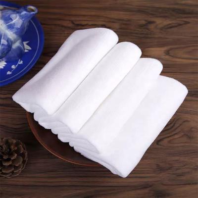 China High Quality 100% Cotton Bath Towels Water Absorption Cotton Towel Hotel White Hand Towel for sale