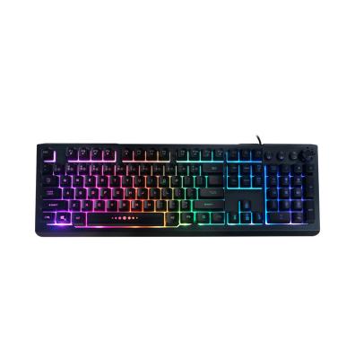 China Gaming Gaming Keyboards Gamer RGB Wired RGB Waterproof Led Gamer Computer Gaming Multimedia Keyboard for sale