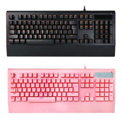 China Play and Plug Mixed Color/Monochromatic RGB Gaming Multifunctional Mechanical Keyboard for PC Laptop Computer for sale