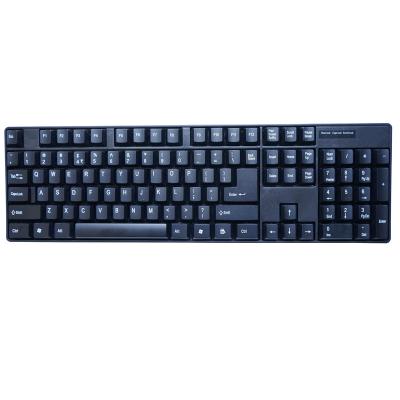 China Multimedia Keys Desktop Teclado Para Computador USB Keyboard Cheap Cable Standard Typing Computer Keyboards for sale