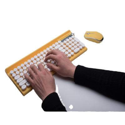 China Factory Price Silient Mute 2.4Ghz Computer Desktop Waterproof Wireless Keyboard and Mouse Combo for sale