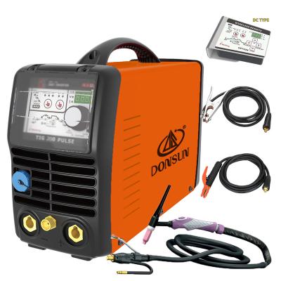 China Building Material Stores TIG 200DC Pulse, Portable Multi Functions DC Electric Tig Pulse Welder, Popular in USA and European Market, Miller, Everlast for sale