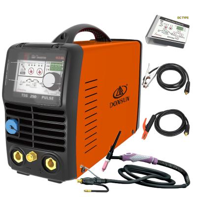 China Machinery repair shops CAT 250-3 DC THRUST DIGITIG 250 industry three phase portable electric inverter multi functions cheap soldadora cheap DC for sale