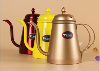 China Hand drip coffee/tea kettle stainless steel for sale