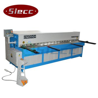 China Electric guillotine shear machine of building material SIECC stores supply different specifications for sheet metal shear for sale