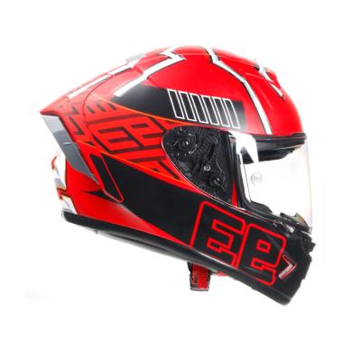 China Wholesale Capacete Moto Full Face Helmet Road Motocycle Helmet Factory Motorcycle Autumn Face Motorcycle Helmet With Black Orange Style Packing PCS Color for sale