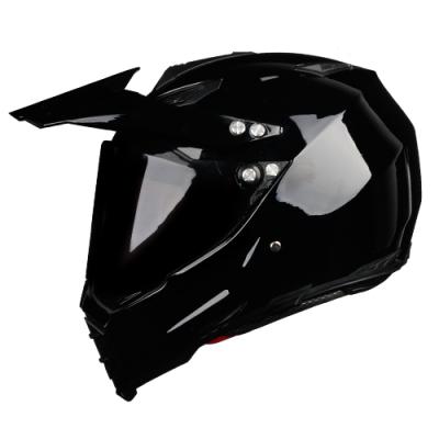 China ABS Off Road Full Face Helmet Ski Helmet With Visor Motorcycle Helmet for sale