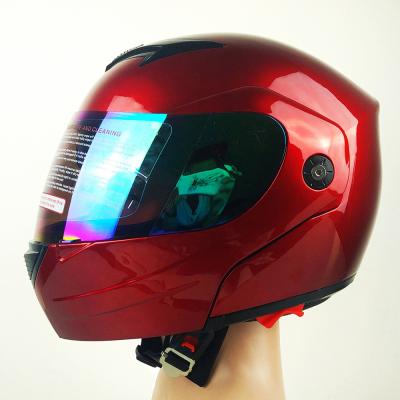 China Fantastic ABS Motorcycle Accessories , ABS/PP FLIP UP HELMET WITH DOT Certificate for sale