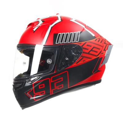 China Road Motocycle Helmet Full Face Motorcycle Helmet ABS Structure Helmet Safe Fast Moto Capacete Street Racing Helmets for sale