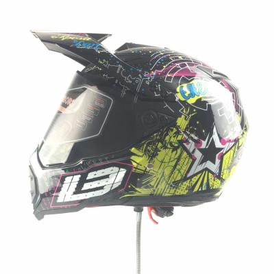 China ABS helmets motorcycle vega helmet motocross design 2017 unique stitch helmet for sale