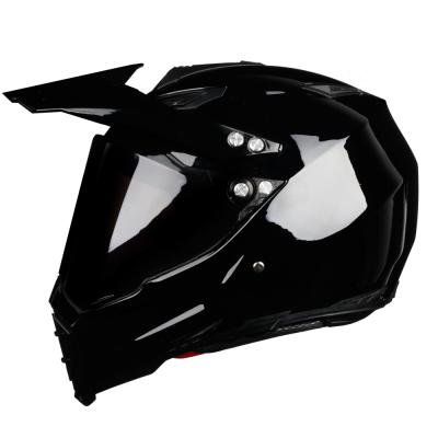 China ABS Motorcycle Helmet Full Face Dirt Bike Helmet Motor Crossover Helmet for sale