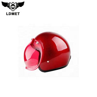 China ABS Products Chinese ABS Old School 70s Helmet Metal Material Flake for sale