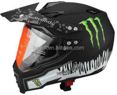 China ABS motor racing plastic motorcycle cross casco helmet dot helmet for motorbike for sale