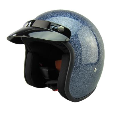 China Novelty open face motorbikes cascos motorcycle helmet ABS face open face motorcycle helmet for sale