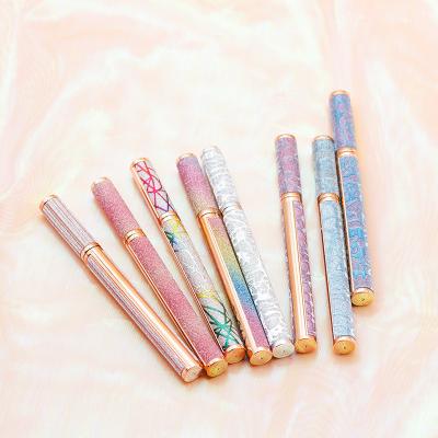 China 2021 New Eyeliner Waterproof Sticky Adhesive Eyelash Magic Eyeliner Pen for sale