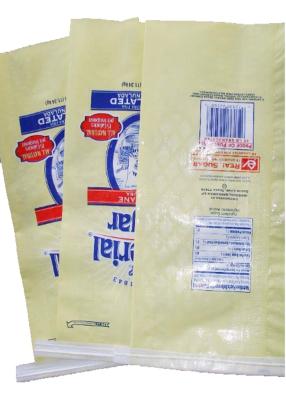 China Moisture Proof Seed Woven Polypropylene Sacks 25 Kg Single / Double Folded for sale