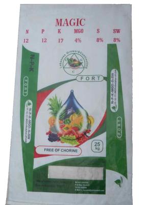 China BOPP Coat Urea Fertilizer Packaging Bags Moisture Proof With Double Sides / Single Sides for sale