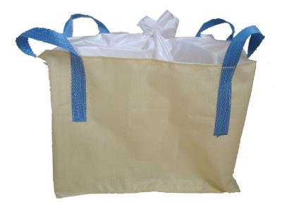 China Recycled 1000kg PP Flexible Bulk Container , Jumbo Sack Bags With 4 Sling Loops for sale