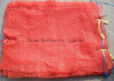 China Custom PP Leno Mesh Bags , Eggplant Packing Mesh Food Bags Non - Toxic for sale