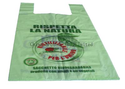 China Shopping Custom Printed Plastic Bags , Clothes Packaging Plastic Packing Bags for sale