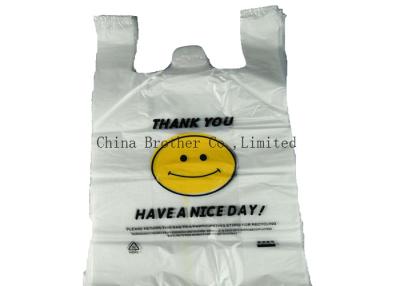 China Biodegradable Plastic Grocery Bags / Shopping Bags High Tensile Strength for sale