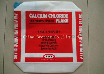 China AD STAR Block Bottom Plastic Valve Bags For Chemical Powder Packaging for sale