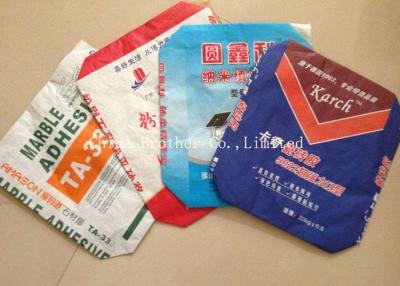 China Polypropylene Valve Sealed Bags , PPP Valve Bag Sacks For Calcium Carbonate for sale