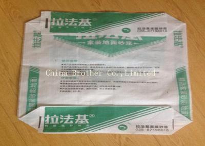 China Chemical / Industrial PE Plastic Valve Bags Recyclable High Tensile Strength for sale