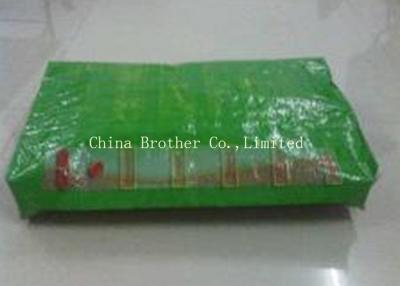 China Surface Anti Slide Plastic Valve Bags Water Resistant For Foodstuff / Fertilizer for sale