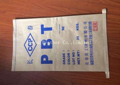 China Logo Printing Cement Paper Bag With UV Protection Treatment for sale