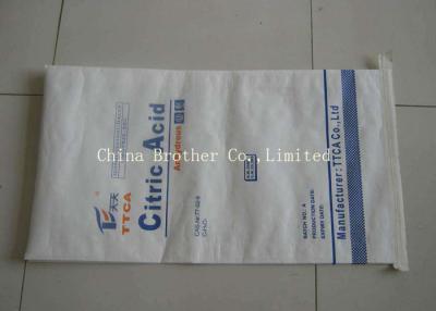 China Bolsos de alimentación impresos aduana a prueba de polvo, bolsas de papel reciclables de 50 libras ULTRAVIOLETA - protección en venta